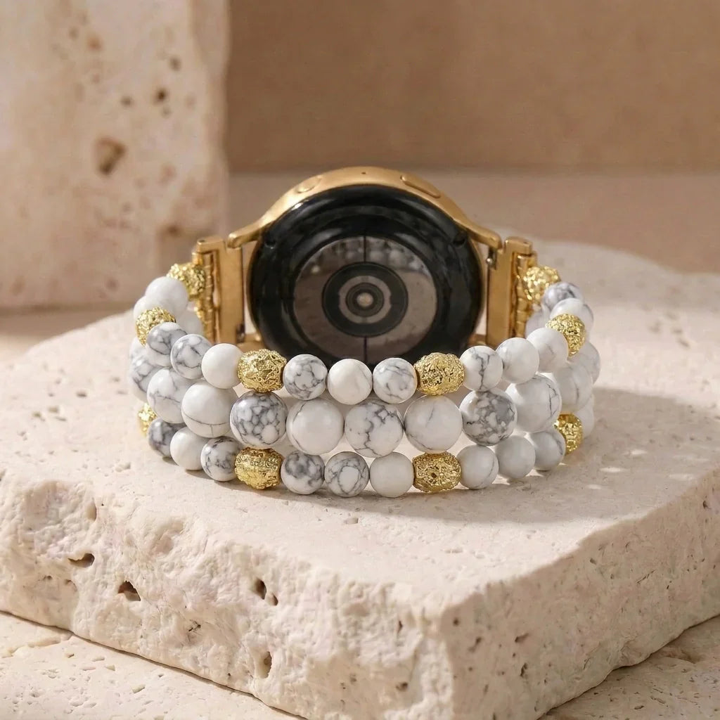 Pure Howlite Samsung Watch Band