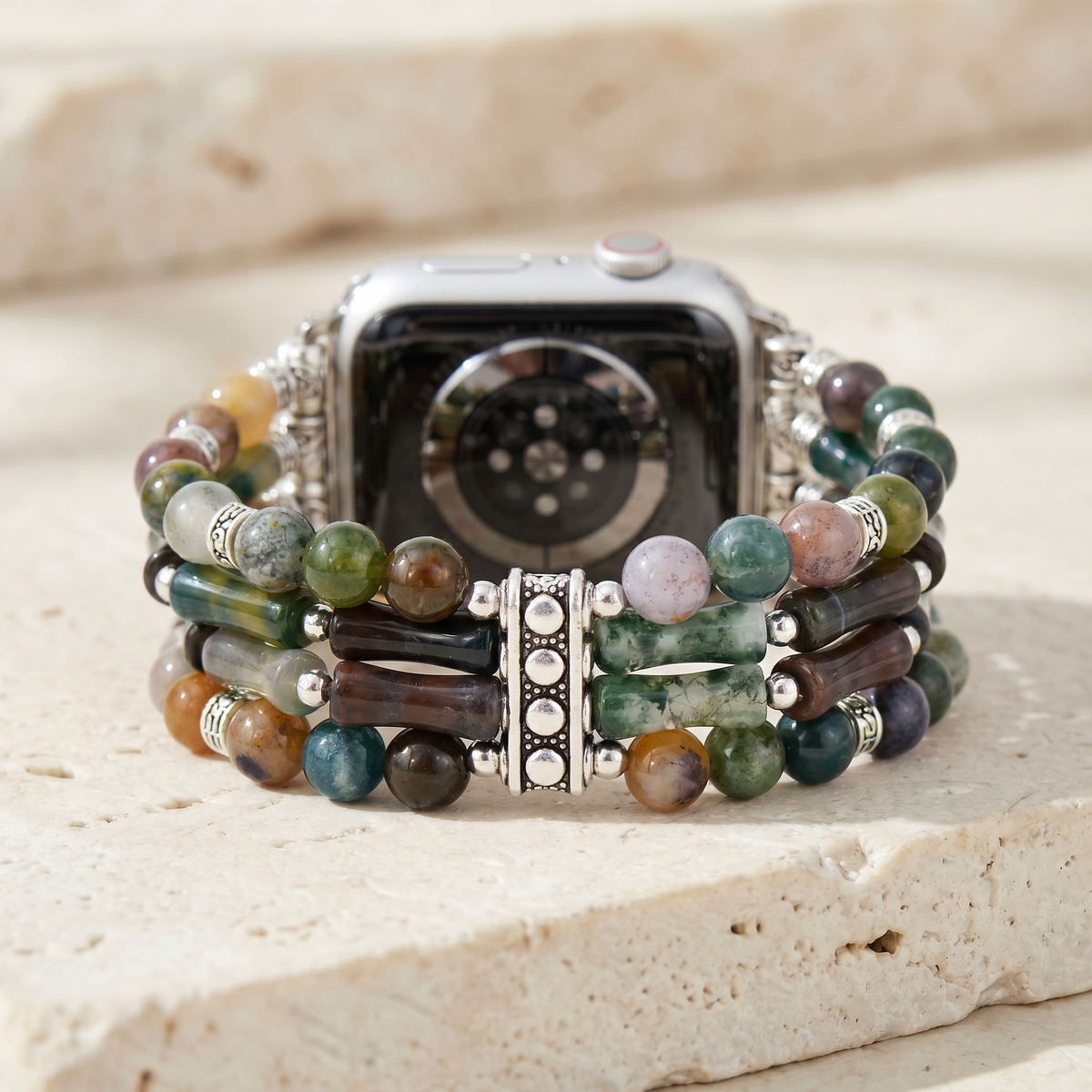 Gaia Agate Apple Watch Band