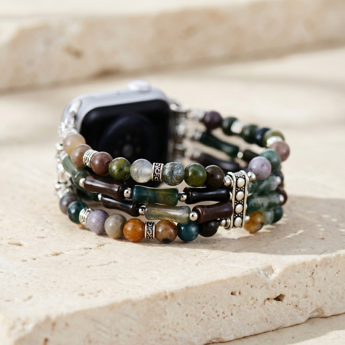 Gaia Agate Apple Watch Band