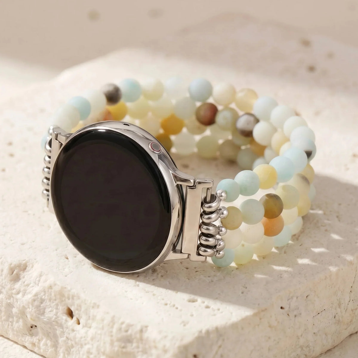 Balancing Amazonite Samsung Watch Band