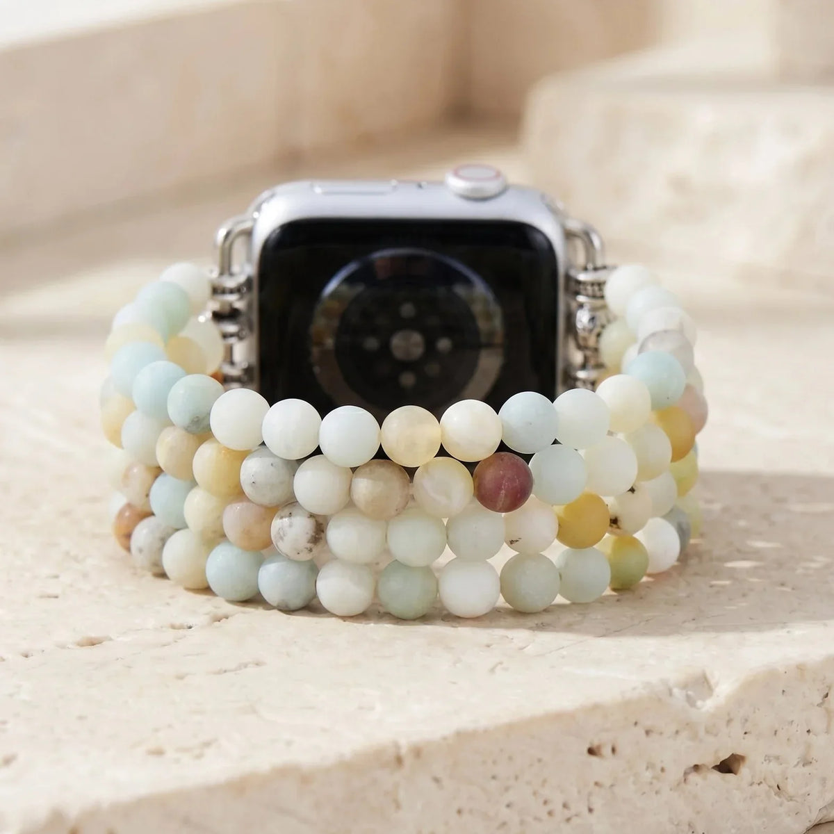 Balancing Amazonite Apple Watch Band