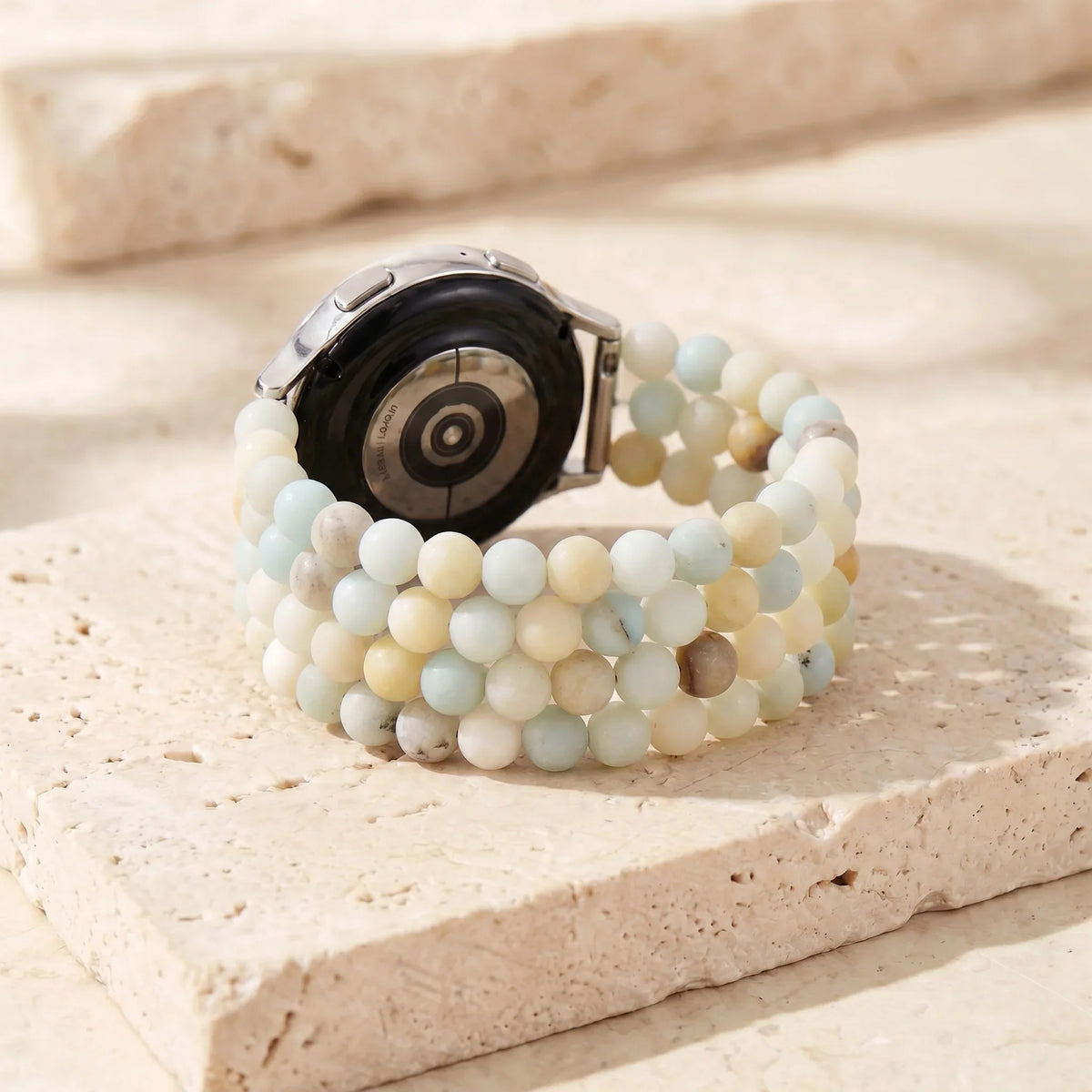 Balancing Amazonite Samsung Watch Band