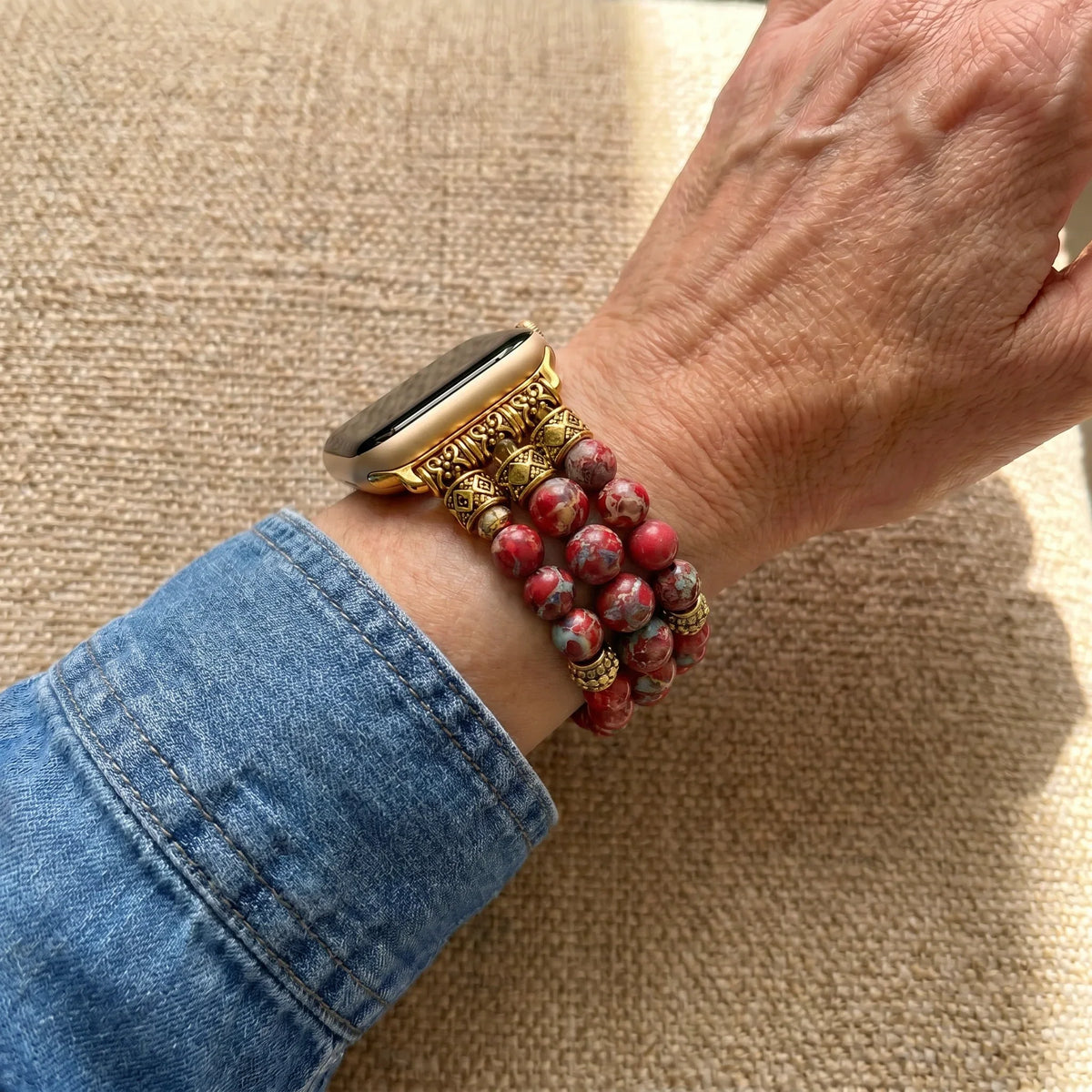 Powerful Ohm Apple Watch Band