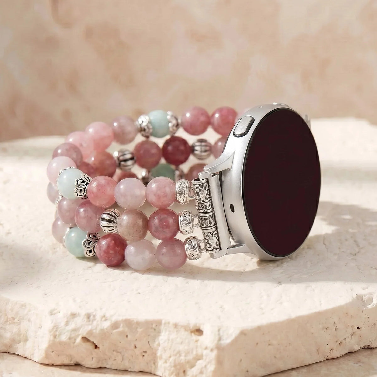 Bliss Strawberry Quartz Samsung Watch Band