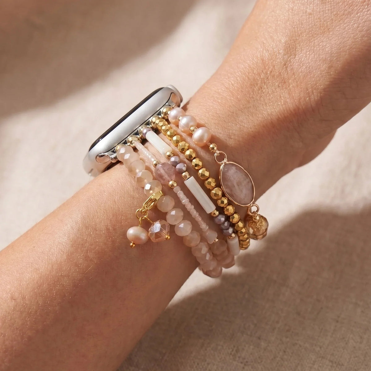 Solara Pearl Apple Watch Band *Limited Edition*
