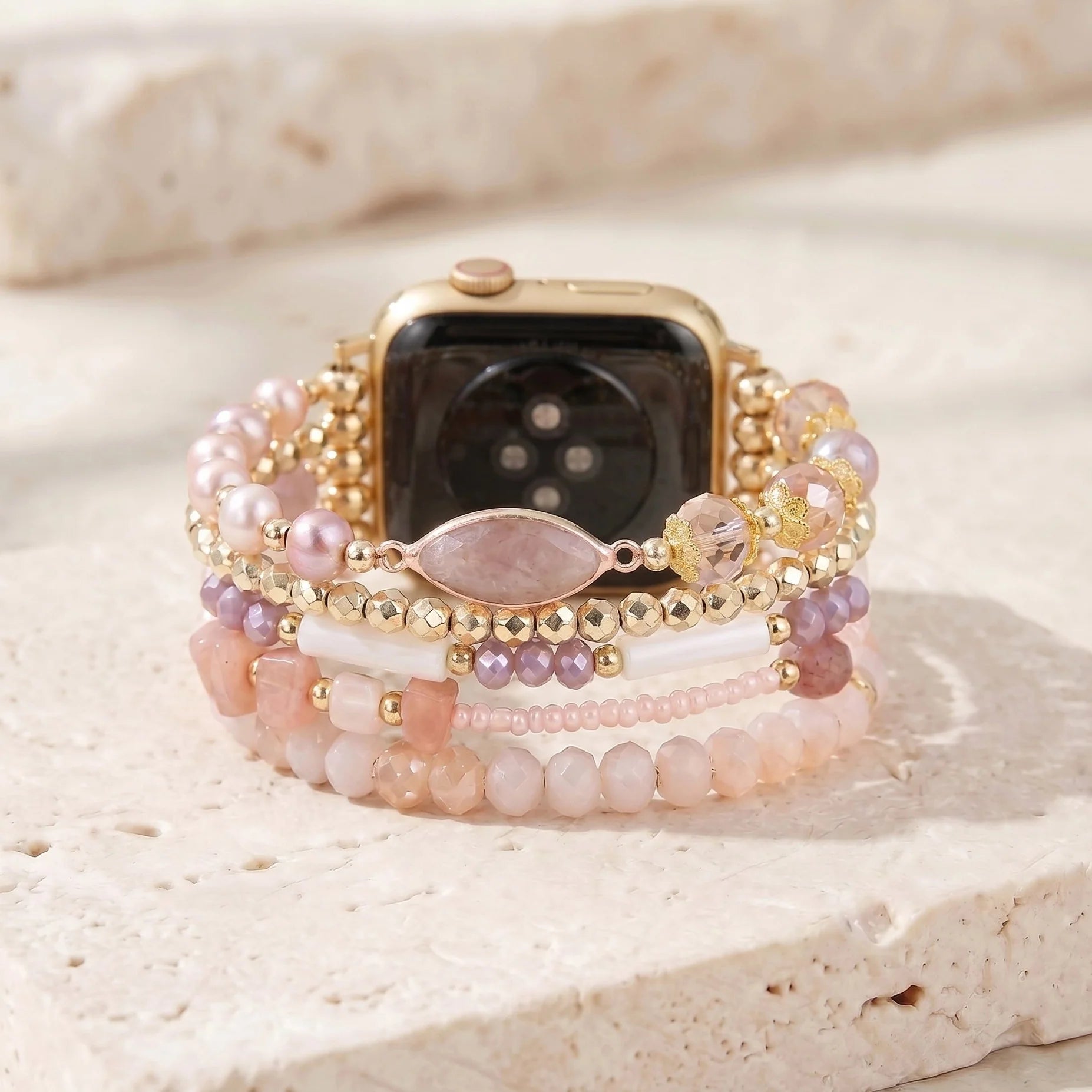 Solara Pearl Apple Watch Band *Limited Edition*