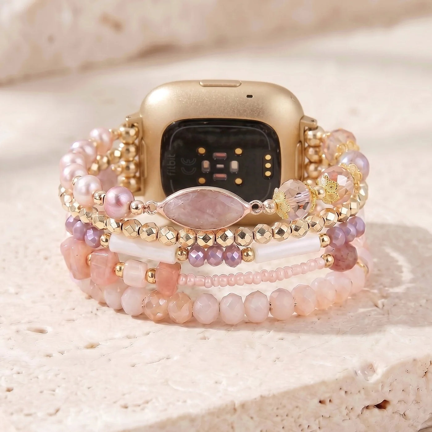 Solara Pearl Fitbit Watch Band *Limited Edition*