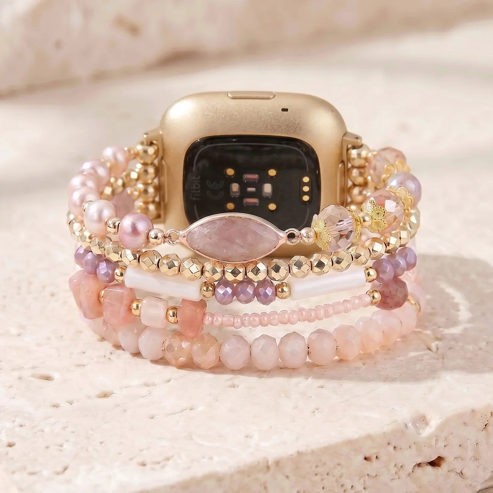 Solara Pearl Fitbit Watch Band *Limited Edition*