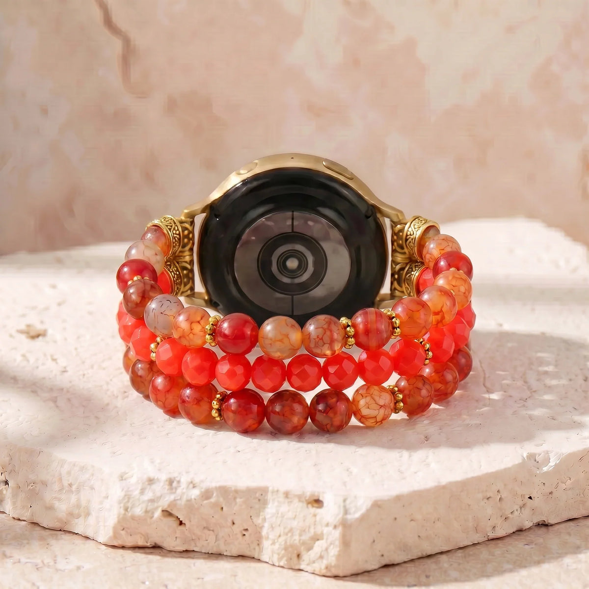 Fierce Agate Watch Band