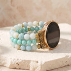 Serene Amazonite Samsung Watch Band
