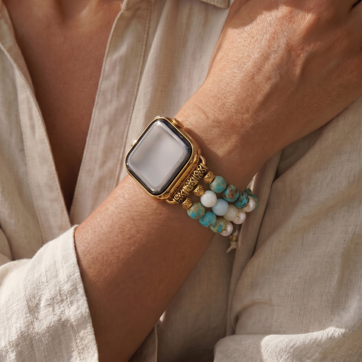 Ocean Breeze Apple Watch Band
