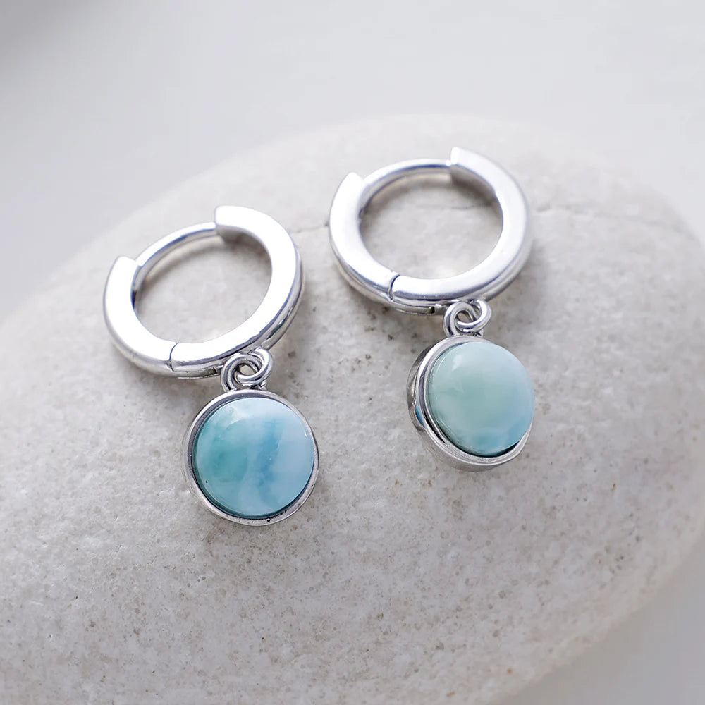 Larimar Serenity Earrings