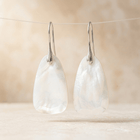 Natural Mother of Pearl Teardrop Earrings