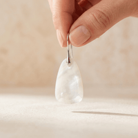 Natural Mother of Pearl Teardrop Earrings
